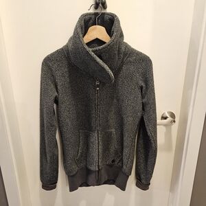 Bench funnel neck fleece full zip up sweater jacket